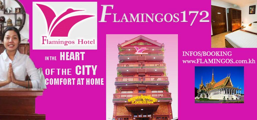 Flamingos Hotel Phnom Penh Eksteriør bilde